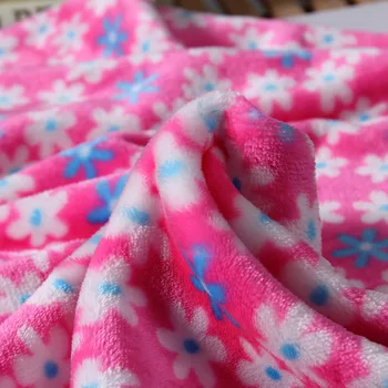 Vytlačené Flanelové Mäkké Coral Fleece Deka Textílie Plyšové Coth Domov Flanelové Načechraný Textilné