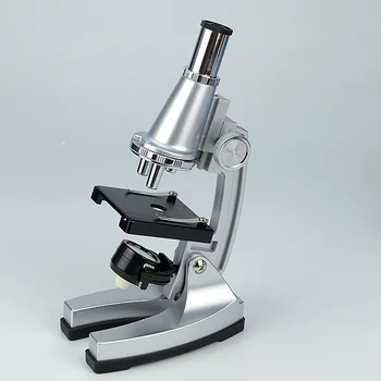 Vzdelávacie Osvetlené Mikroskopom 100x, 400x, 900x Deti Darček Mikroskop pre Deti Naučia Vedy Vianočný Darček k Narodeninám