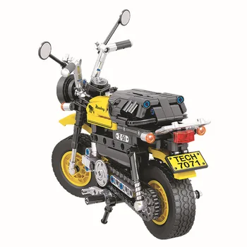 Víťaz 7071 402pcs Technic Mini Motocykel Motorke stavebné bloky diy Model Tehly Inteligentný Stvoriteľ, Hračky pre Deti Darček
