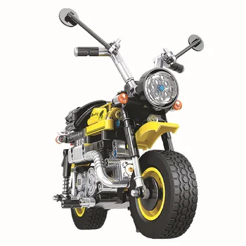 Víťaz 7071 402pcs Technic Mini Motocykel Motorke stavebné bloky diy Model Tehly Inteligentný Stvoriteľ, Hračky pre Deti Darček