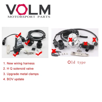 Výpis Blow off ventil Súpravy pre Audi VW SEAT SKODA 2.0 T 1.8 TSI, FSI TFSI ea888 2 3 gen engine bov1118