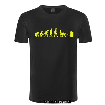 Vývoj Človeka Konzoly Zábavné Mens Hru T-Shirt herný Počítač XS-XXXL Tlač Programátor Tričko Hot Topy