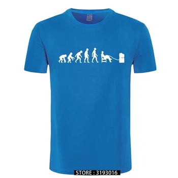 Vývoj Človeka Konzoly Zábavné Mens Hru T-Shirt herný Počítač XS-XXXL Tlač Programátor Tričko Hot Topy