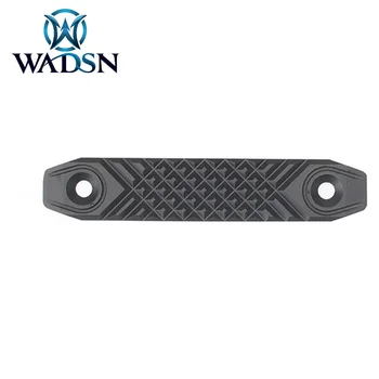 WADSN Airsoft RS CNC Handguard Železničnej Kryt Pre M-lok a Keymod krátke Railscales Štýl ME08003 Lovecká Zbraň, 2ks/bal