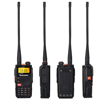 Walkie Talkie Duálne Pásmo VHF UHF Ham Rádio HF kombinovaný Vysielač a prijímač Rádiových Staníc Komunikačné prístroje Quansheng TG-K4ATUV Intercom Lov