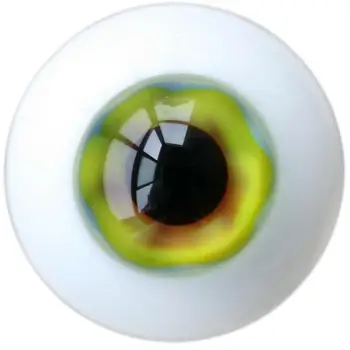 [wamami] 6 mm 8 mm 10 mm 12 mm 14 mm 16 mm 18 mm 20 mm 22 mm 24 mm Zelená Sklenené Oči, očné Buľvy BJD Bábika Dollfie Reborn, Takže Remeslá