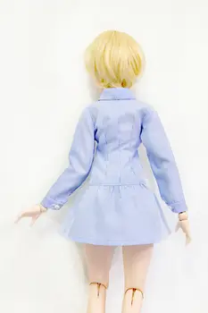 [wamami] Modrá Blúzka Na 1/4MSD 1/3 1/6 DD AOD LUTS VOLKS Doll Oblečenie Dollfie