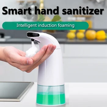 Wanrihor 250ML Smart Mydla Pre Kuchyňu a Kúpeľňu 1.8 W Pre Účinnú Sterilizáciu Automatické Snímanie Pena Tekuté Mydlo