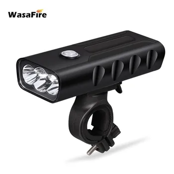 WasaFire 3T6 LED Predné Koleso Svetla USB Nabíjateľné Svetlo na Bicykel na Bicykli Svetlometu MTB Baterka pre Vonkajšie Noc na Koni