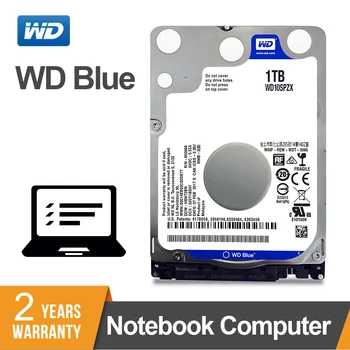 WD Blue 1 TB 2.5 palcový SATA 3 disco duro Vnútorný prenosný hdd wd blue Pevného Disku Notebook