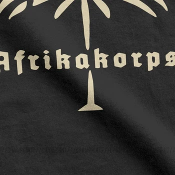 Wehrmacht Afrikakorps Logo Mužov Tričko Vtipné Tričká Krátky Rukáv O Neck T-Shirt Bavlna Darček K Narodeninám Oblečenie Plus Veľkosť