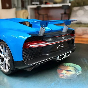 Well GTA1: 18 Bugatti Chiron super beh modelu Simulácie Zliatiny Auto Model Kolekcie Darček Dekorácie, hračky