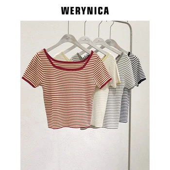 Werynica 2019 ženy tshirt o-krku Vintage Vyzliekol Tričko Nové Módne Oblečenie pre Ženy, Letné Topy Tričko Harajuku Streetwear
