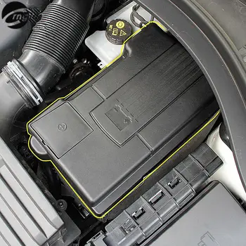 Widanfolly Motora Pozitívne Negatívne Batérie Ochrany Protiprachový Kryt Pre Tiguan L Passat B8 Golf 7 MK7 Sportsvan Touran L 2017