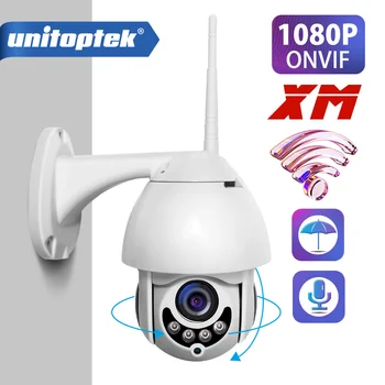 WIFI Kamery Vonkajšie PTZ IP Kamera 1080p Onvif 2MP Zabezpečenia Bezdrôtovej Speed Dome Kamera IR CCTV Kamery P2P APLIKÁCIE XMEye