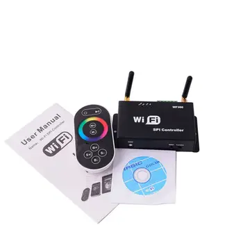 WiFi RF Diaľkové ovládanie Wifi RGB/Dual/jednofarebné LED Stmievač, Android IOS pre WS2811 WS2812B 6803 RGB LED Pásy svetla