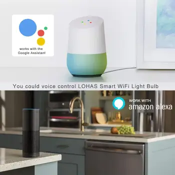 WIFI Smart LED Žiarovky E14 5W Rovná 40W Reflektor RGB Cool Biela Farba Náladu Diaľkové Ovládanie Funguje tak, Alexa Domovská stránka Google