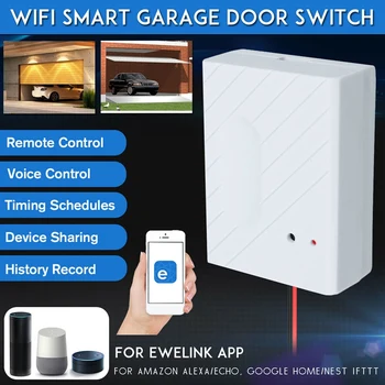 WiFi Smart Switch Auto Garážové brány Otvárač na Diaľkové Ovládanie pre EWeLink APP Telefón Podporu Alexa Domovská stránka Google