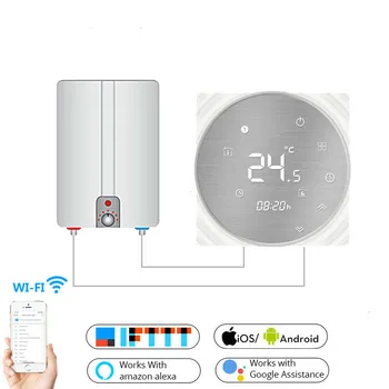 WiFi Smart Termostat Vody/Plynový Kotol, Regulátor Teploty Inteligentný Život/Tuya Týždenné Programovateľné Pracuje s Alexa domovská stránka Google