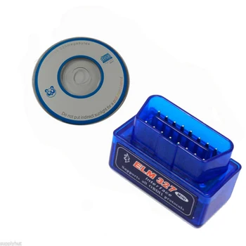 WILDAUTO Super Mini ELM327 Bluetooth Rozhranie V2.1 OBD2 II Auto Diagnostický Nástroj ELM 327 Práce NA Android krútiaci Moment/PC