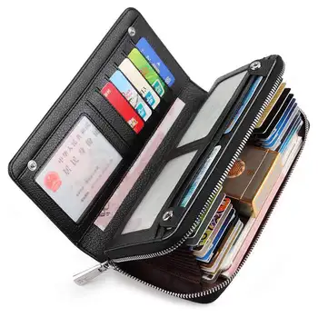 Williampolo Peňaženky, pánske dlhé multi-card veľká-kapacita jednoduché pánske peňaženky multifunkčná kabelka pl185160