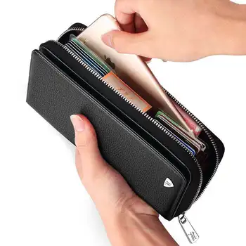 Williampolo Peňaženky, pánske dlhé multi-card veľká-kapacita jednoduché pánske peňaženky multifunkčná kabelka pl185160
