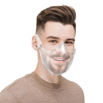 Windproof 2ks Odolné Transparentné Maska na Tvár Kombinovať Plastové Opakovane Jasné, Masku na Tvár Štít Chránič Tváre De Seguridad