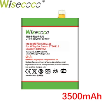 WISECOCO 3500mAh STB0115 Batérie Pre Wileyfox Búrka STB0115 Mobilný Telefón, Vysoká Kvalita +Sledovacie Číslo