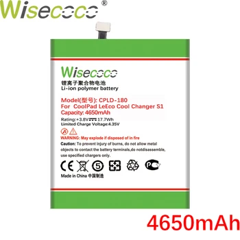 WISECOCO 4650mAh CPLD-180 Batérie Pre Coolpad LeEco Pohode Meniča S1 C105-8 Telefón Na Sklade, Vysoká Kvalita