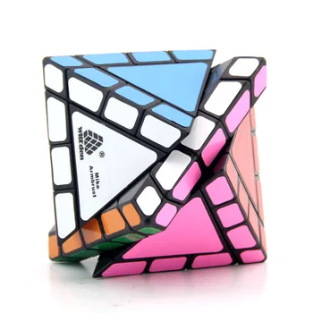WitEden Octahedron v2 Mixup Plus Magic Cube Pyramídy Autizmus Cubo Magico Profesionálne Neo Rýchlosť Cube Puzzle Relaxačná Hračky