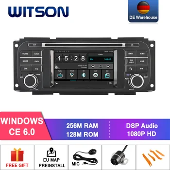 WITSON Auto DVD pre CHRYSLER GRAND VOYAGER Jeep Grand Cherokee Jeep Wrangler Jeep Liberty RÁDIO GPS stereo + DSP Audio+pekný darček