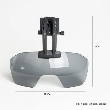 WolFAce Okuliare, Anti-vplyv Enhanced Okuliare Tvrdené Pribrala Anti-fog Objektív, 3 MM Hrúbka Prilba Príslušenstvo 2020 Nové