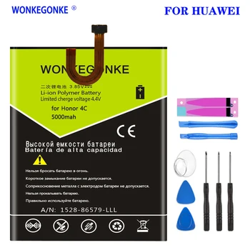 WONKEGONKE HB526379EBC Batériu Pre Huawei Honor 4C Pro Y6 Pro Česť Hrať 5X Holly 2 plus TIT-AL00 CL10 TIT-L01 TIT-U02