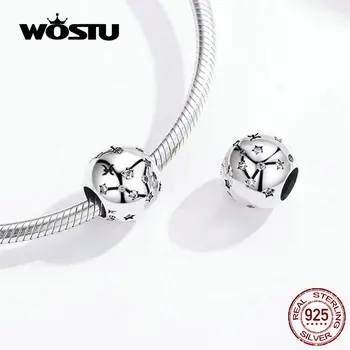 WOSTU 2020 Nové Autentické 925 Sterling Silver Súhvezdí Korálky Fit Originálny Náramok DIY Módne Šperky Strany Darček DXC1218