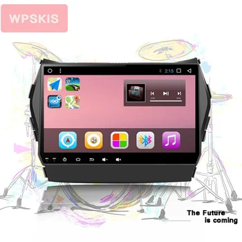 WPSKIS Octa-core android 10.0 auto dvd Hyundai IX45 Santa fe 2013 2016 2017 auto rádio stereo navigáciu Vedúci jednotky