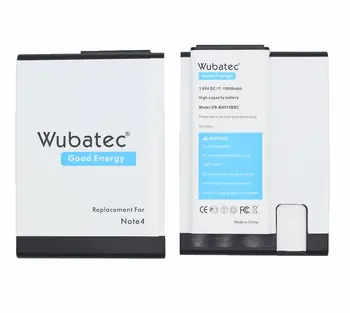 Wubatec 1x EB-BN910BBE 10000mAh Note4 NFC Rozšírená Batéria pre Samsung Galaxy Note 4 N910F N910V N910P N910T N910C +TPU Prípade
