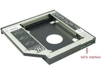 WZSM NOVÉ 9,5 mm SATA 2. SSD HDD Caddy pre Acer Aspire E5-521 Séria E5-521G-5357 E5-491G-78F8 UJ8E2Q Pevného Disku