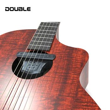 X2 DVOJITÉ G0 Akustická Gitara Vyzdvihnutie Soundhole Magnetické Snímače Zadarmo Otvorenie Reverb Zbor Odkladu Frekvencia Vyzdvihnutie Gitarové Časti