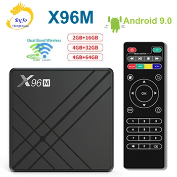 X96M Smart TV BOX Android 9.0 Allwinner H603 Smart TV BOX s veľkosťou 4 gb, 32 GB, 64 GB HDR 4K 6K Media Player MAX Set-top Box smart tv