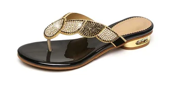 XGRAVITY Letné žabky Dievčatá Ležérne Topánky Sexy Crystal Drahokamu Dizajn Ženy Sandál teplou Dámy Originálne Kožené Topánky A148