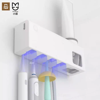 Xiao Dr Meng Smart Dezinfekcia Kefka Držiteľ UV Sterilizátor S Cup Stenu, Nálepky Nastaviť zubná pasta Zásobník Nástrojov