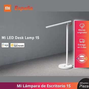 Xiao Mi LED Stolná Lampa 1S, Lámpara de escritorio de lectura Luz de mesa oficina de Luz plegable portátil Aplicación Wifi