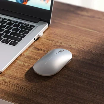 Xiao Mi Wireless Mouse Myš Bluetooth Mi Móda Hry Mouses 1000dpi 2.4 GHz odkaz Optická Myš Mini Kovové Prenosné Myši
