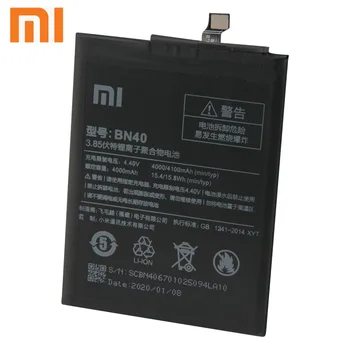 Xiao Mi Xiao Mi BN40 Originálne Batérie Pre Xiao Redmi 4 Pro Prime 3G RAM 32 G ROM Edition Redrice 4 Hongmi 4 4100mAh + Nástroj