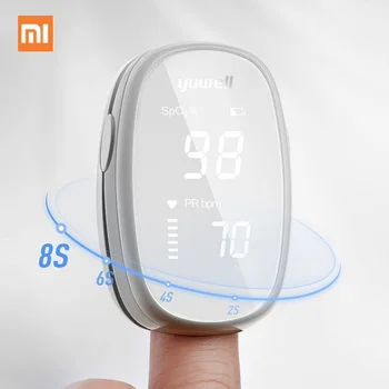 Xiao MI Yuwell Oximeter OLED Prst Pulzný Oximeter Prst Klip Preventívne Srdce Pulzný Oximeter Srdcovej frekvencie Nízkeho Napätia Monitor
