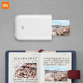Xiao mijia AR Tlačiareň 300dpi Prenosné Foto Mini Vrecko S DIY Zdieľať 500mAh obrázok tlačiarne vrecku tlačiarne práca s mihome