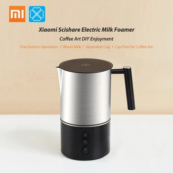 Xiao Scishare Elektrické Mlieko Foamer Bublina Kávy DIY Stroj Latte Art Creamer Maker Teplé Mlieko Cappuccino Frother Džbán 220V