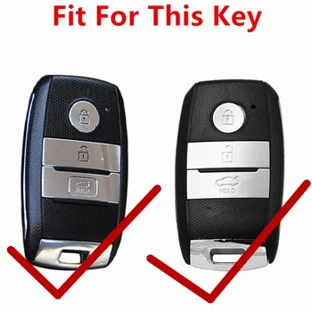 XIEAILI pravej Kože 3Button Keyless Entry Smart Key puzdro Pre Kia KX3/KX5/K3S/RIO/Ceed/Cerato/K5/Sportage/Sorento H139