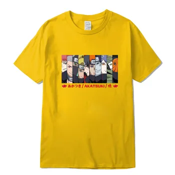 XIN YI Mužov Vysoká Kvalita Bavlna, Krátky Rukáv Anime T-shirt Naruto T-shirt Cool tričko o-neck t-shirt čaj, t košele mužov