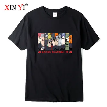 XIN YI Mužov Vysoká Kvalita Bavlna, Krátky Rukáv Anime T-shirt Naruto T-shirt Cool tričko o-neck t-shirt čaj, t košele mužov